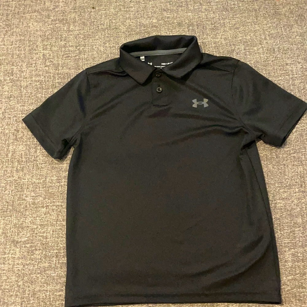 Under armour youth small performance golf shirt